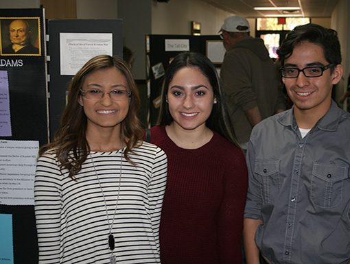 History students presenting at West Texas Symposium of History.