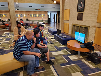 NOVA Club students gaming