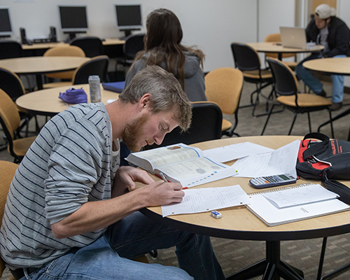 Study area for MC math students