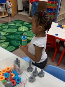 Child in MC's Pre-K Academy